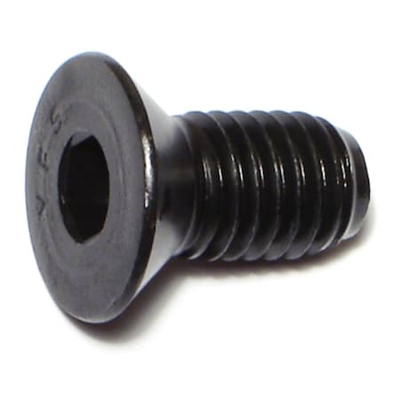 Midwest Fastener 1/2"-13 Socket Head Cap Screw, Flat, Plain Steel, 1 in Length, 10 PK 72287
